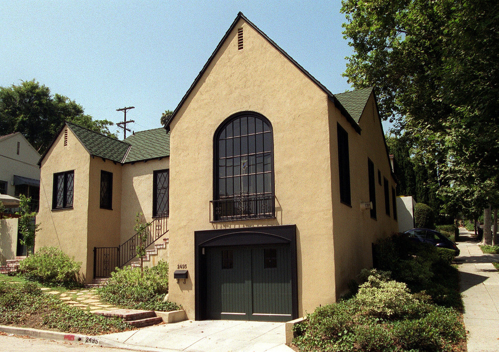 The former Walt Disney home at 2495 Lyric Ave., Los Feliz