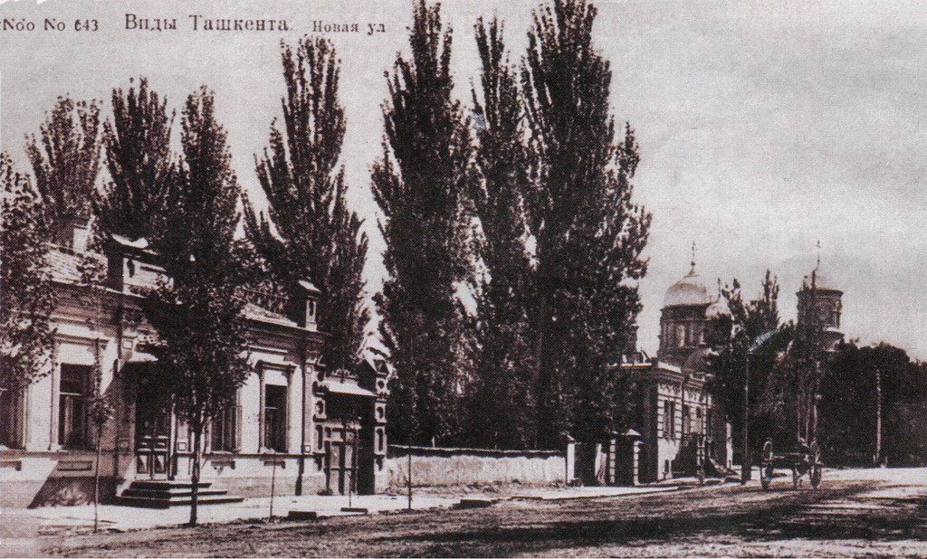 Храм Сергия Радонежского. Вид с улицы Новая