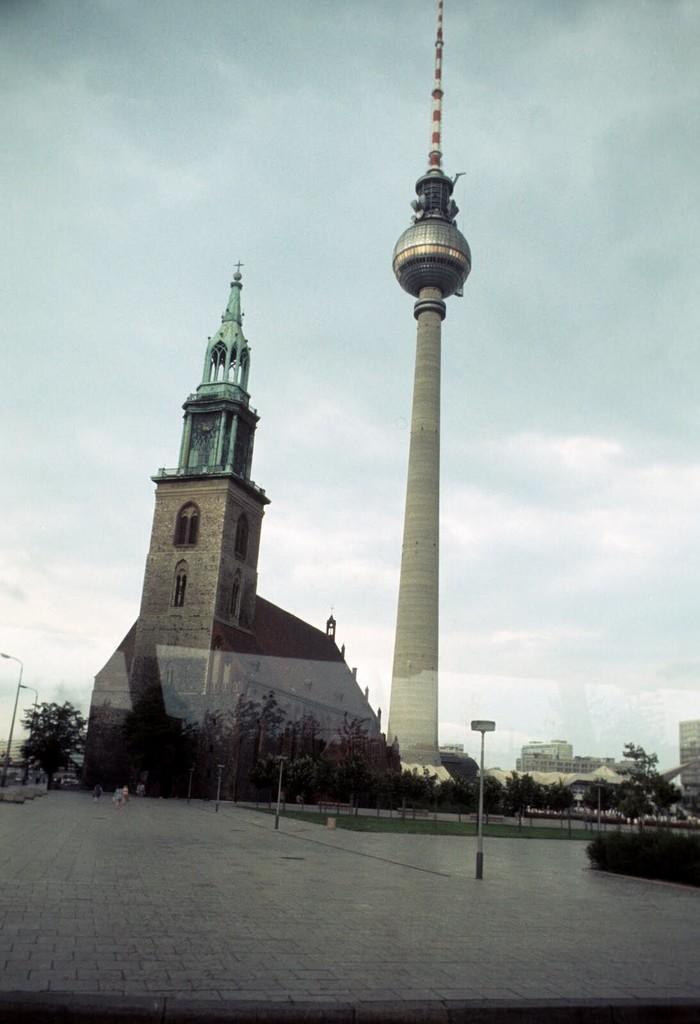 St. Marienkirche und Fernsehturm