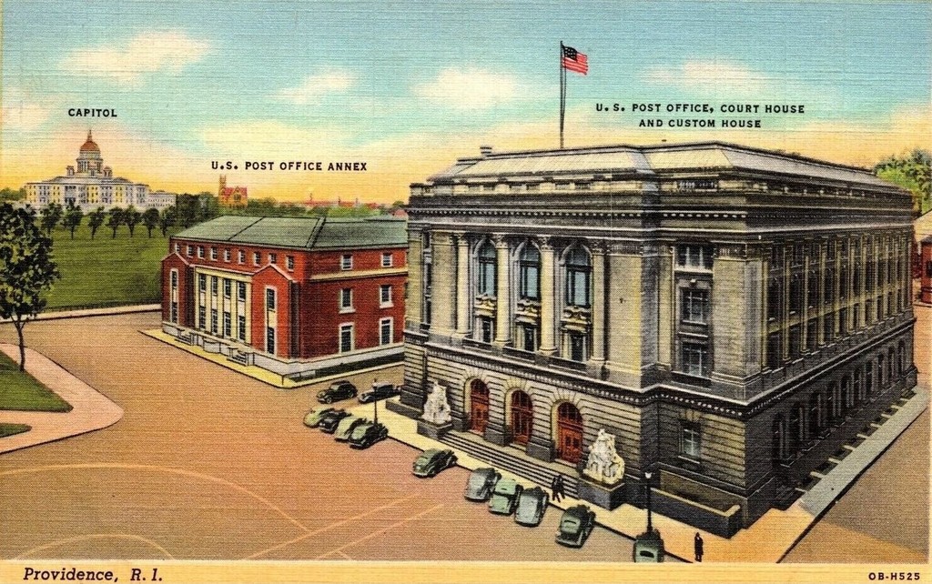Providence. Post Office, Court House, Custom House