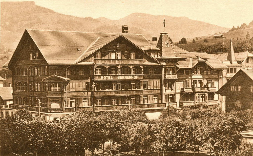 Gstaad. Hotel Bernerhof