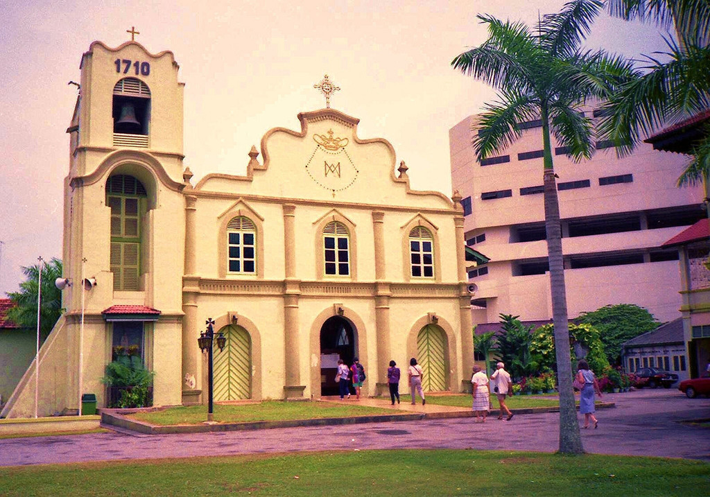 Malacca - St. Peters church