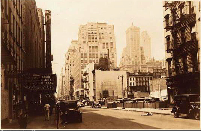 58th Street, north side, west from 157 East 58th Street, August 13, 1936