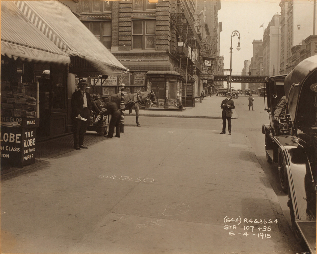 7th Avenue, west side, north from 52nd Street