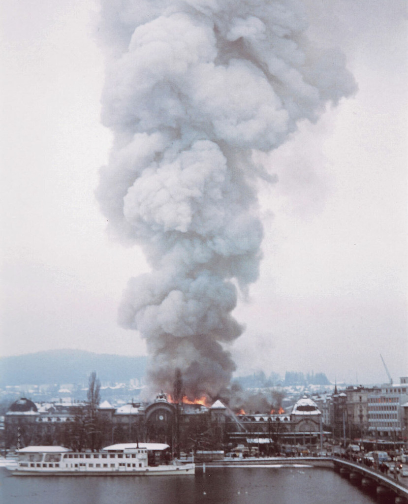 Der Brand im Bahnhof Luzern