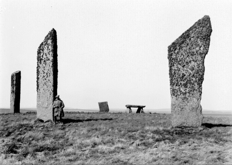 Standing Stones of Stenness on the Scottish island of Orkney