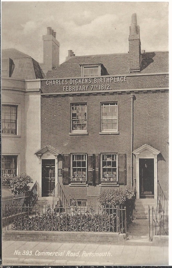 Charles Dickens birthplace Portsmouth Hampshire