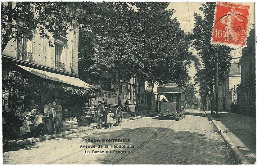 Avenue de la République - Le Bazar du Progrès