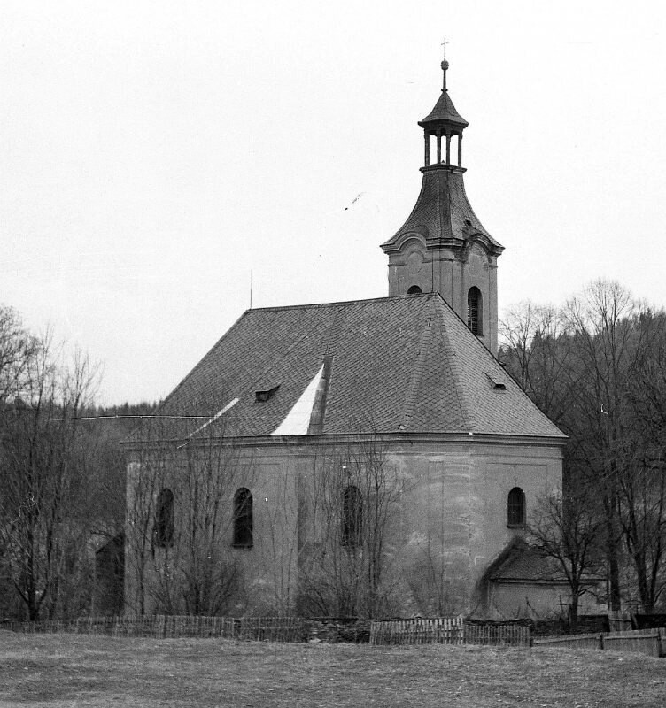 Dětřichovice, kostel sv. Michala