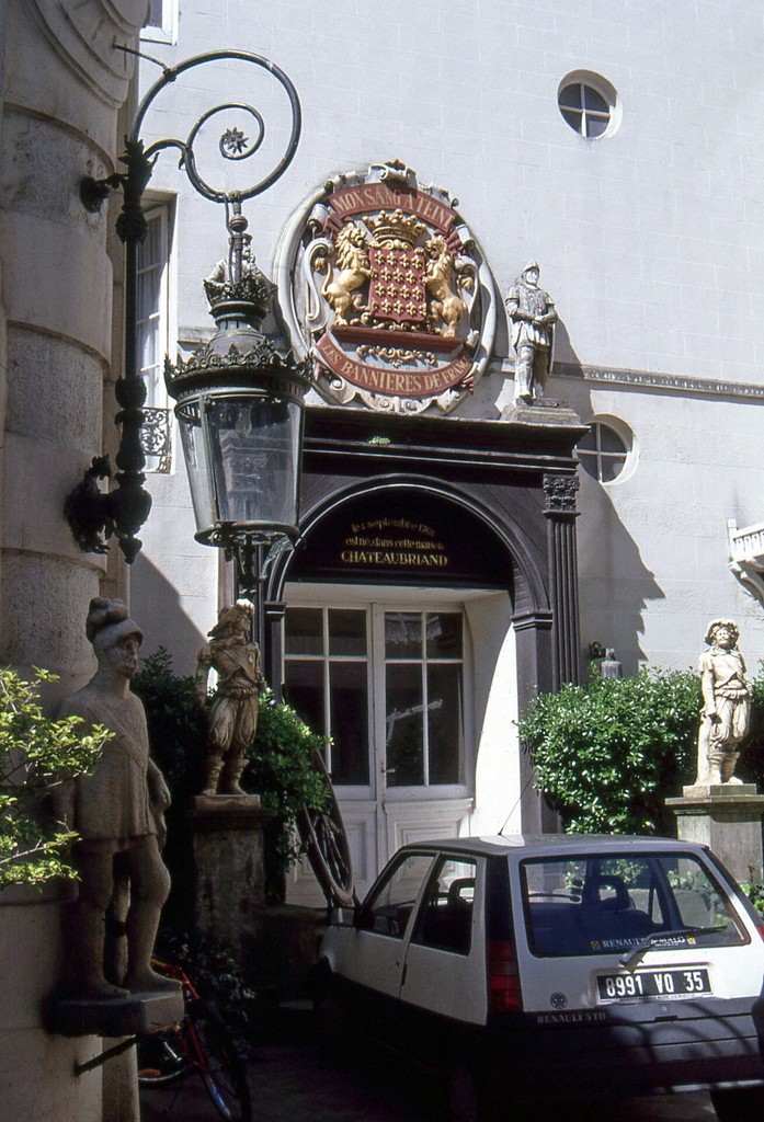 Saint-Malo. hôtel Chateaubriand