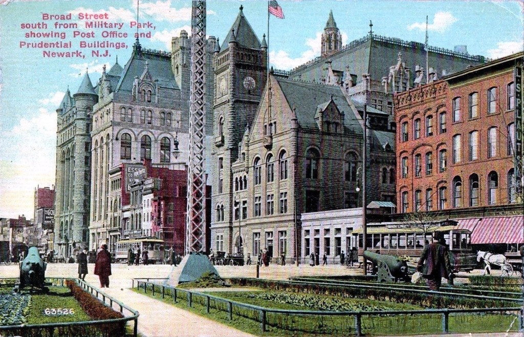 Newark. Prudential Building & Post Office