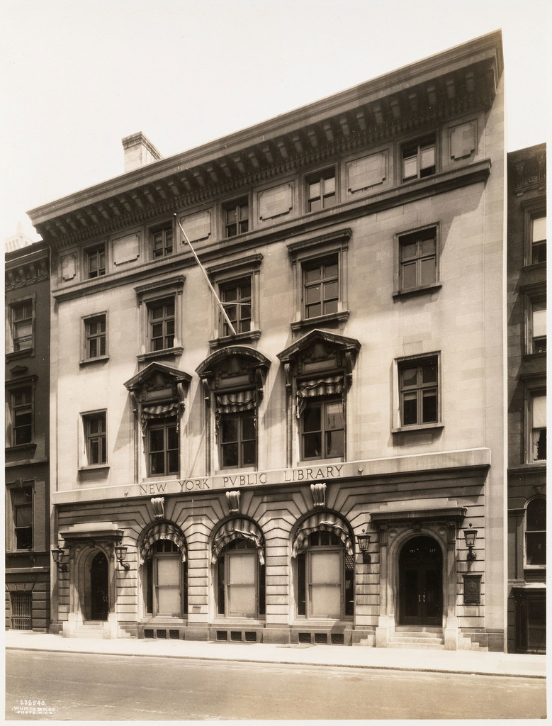121-127 East 58 Street. New York Public Library