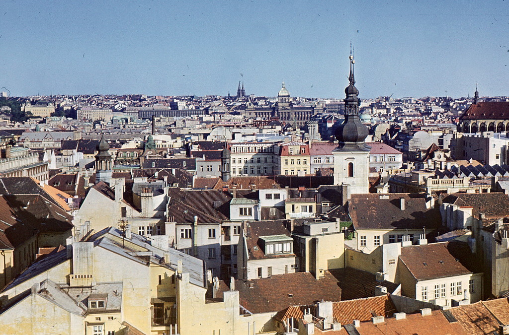 Pohled z věže radnice