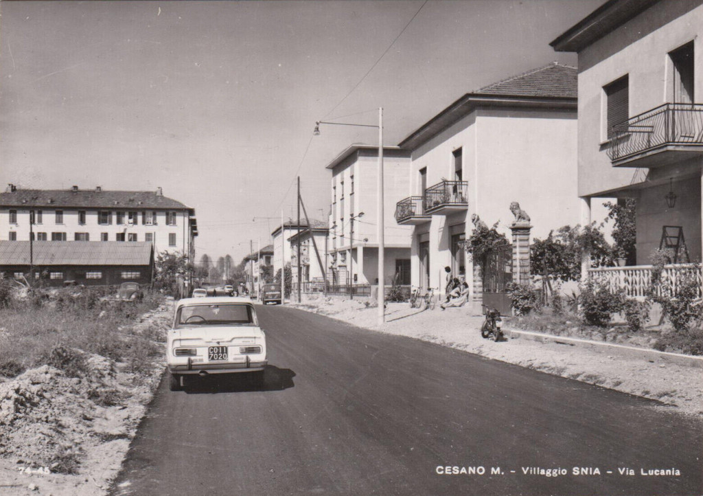 Villaggio SNIA, Via Lucania
