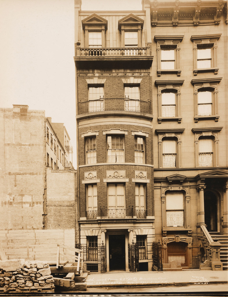 Southwest corner 63rd Street and Madison Avenue. Front 22 East 63rd Street