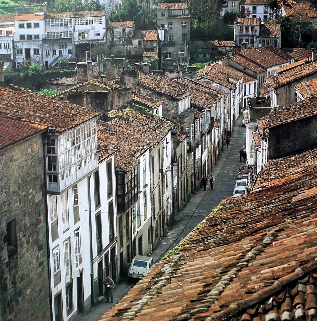 Santiago de Compostella, Rua das Hortas (Calle de las Huertas)