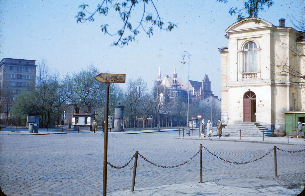 Jagiellońska / Floriańska. Widok na katedrę św. Floriana