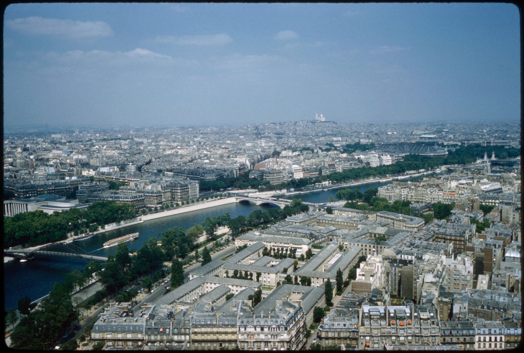 Paysage urbain vu de la Tour Eiffel