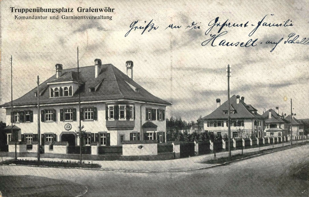 Grafenwöhr. Truppenübungsplatz Kommandantur und Garnisonsverwaltung