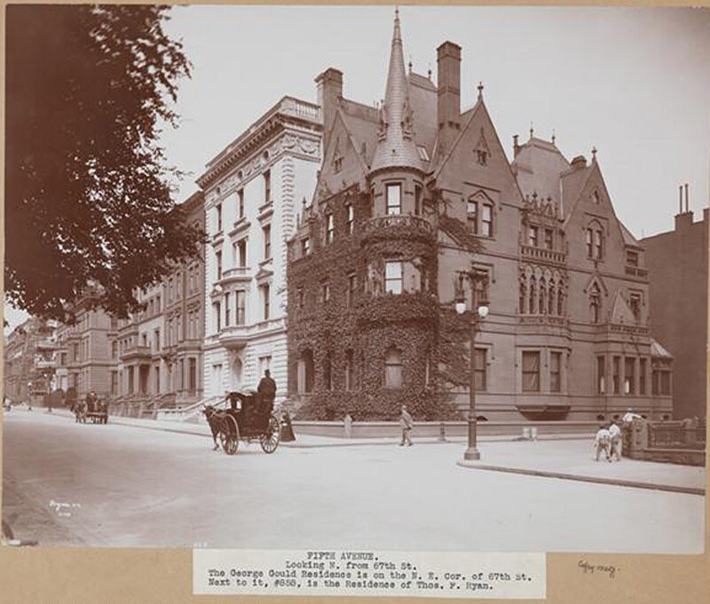 857 Fifth Ave. at 67th Street. [The George Gould Residence.]
