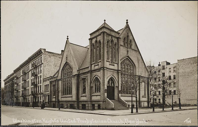 Washington Heights United Presbyterian Church, New York.