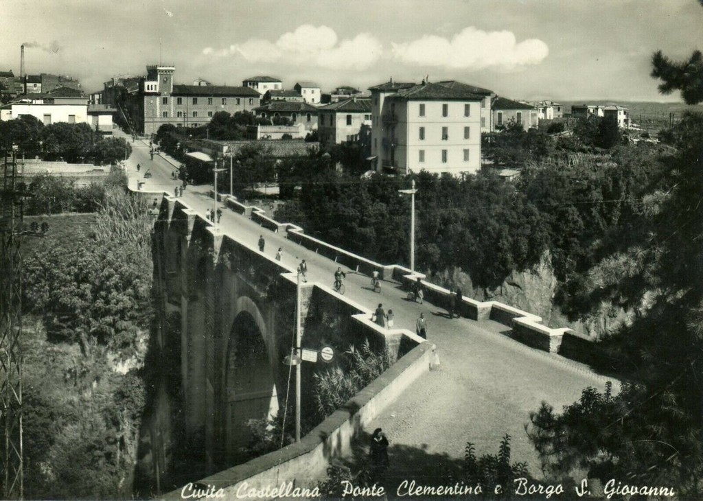 Civita Castellana, Ponte Clementino e Borgo San Giovanni