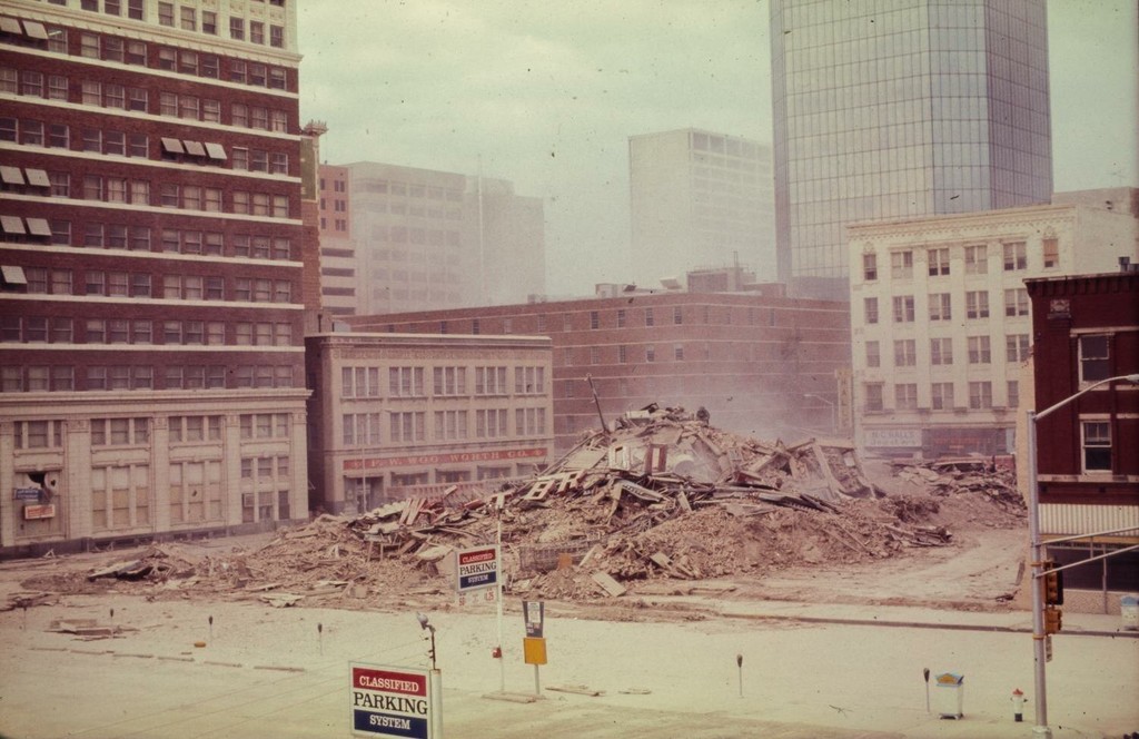 Westbrook Hotel demolition