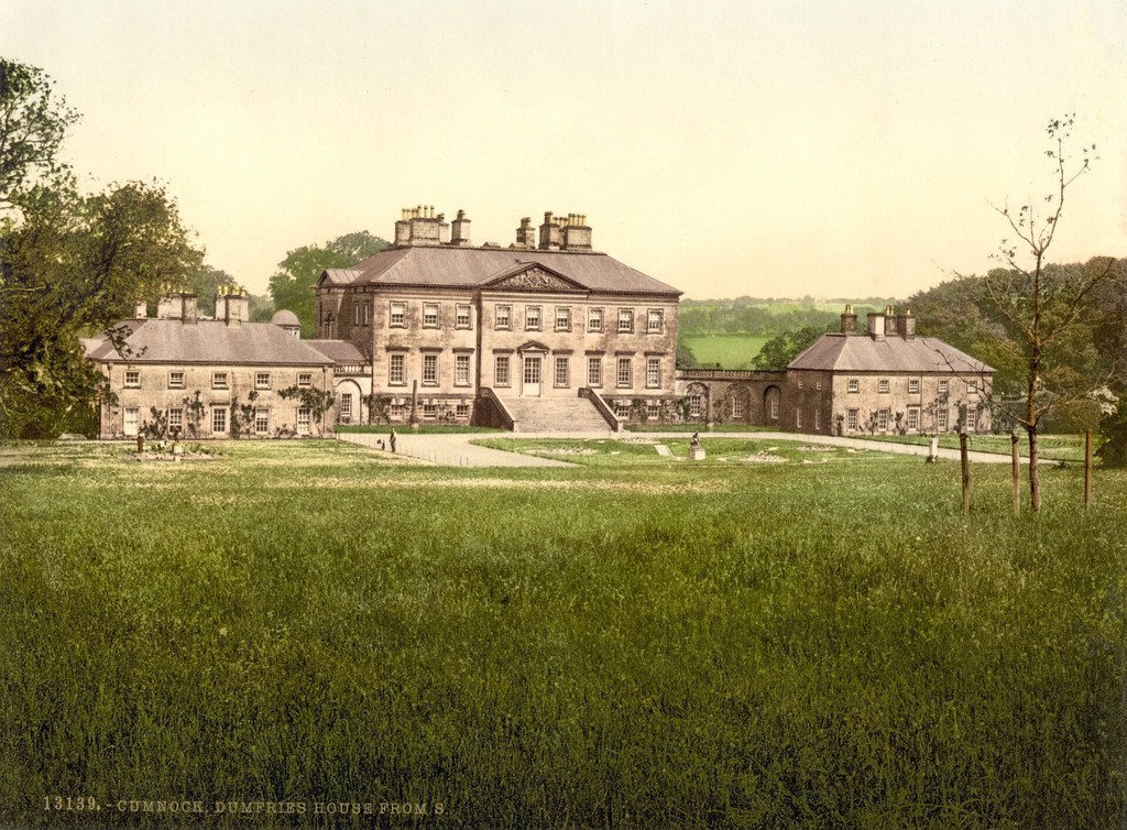 Dumfries House from south, Cumnock