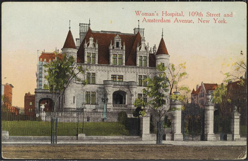 Woman's Hospital, 109th Street and Amsterdam Avenue, New York