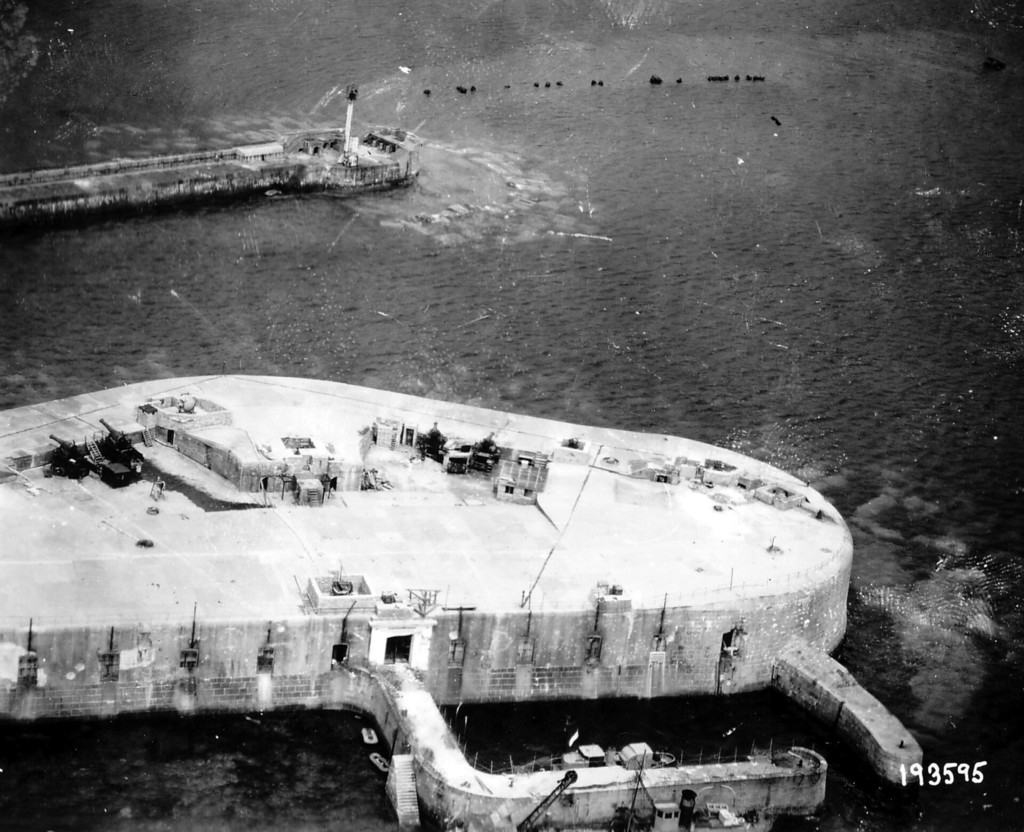 Vue aérienne du fort de Chavagnac