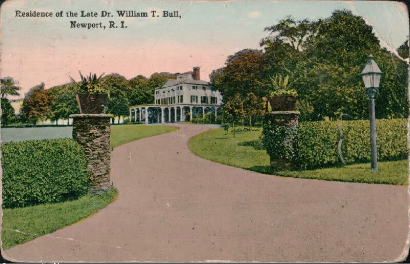 Residence of the Late Dr. William T. Bull. Newport