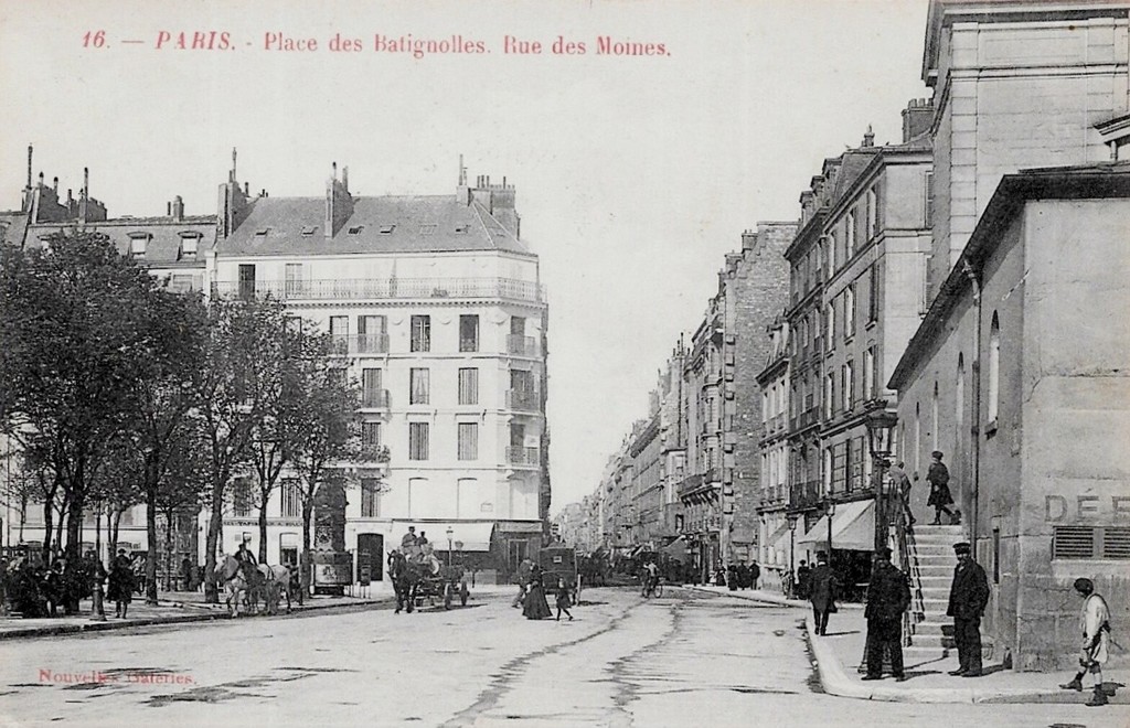 Place des Batignolles - Rue des Moines