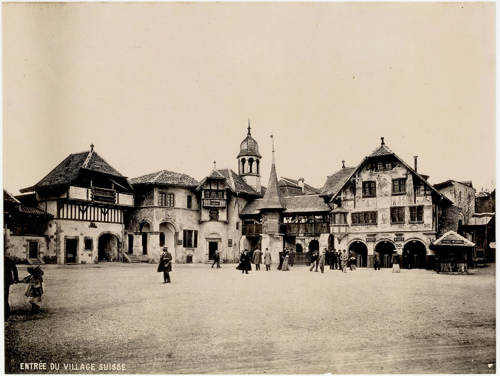 L’Exposition nationale de Genève en 1896: village suisse
