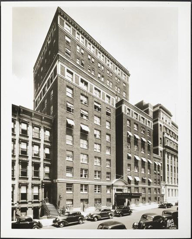 141 West 73rd Street. Hotel Hamilton
