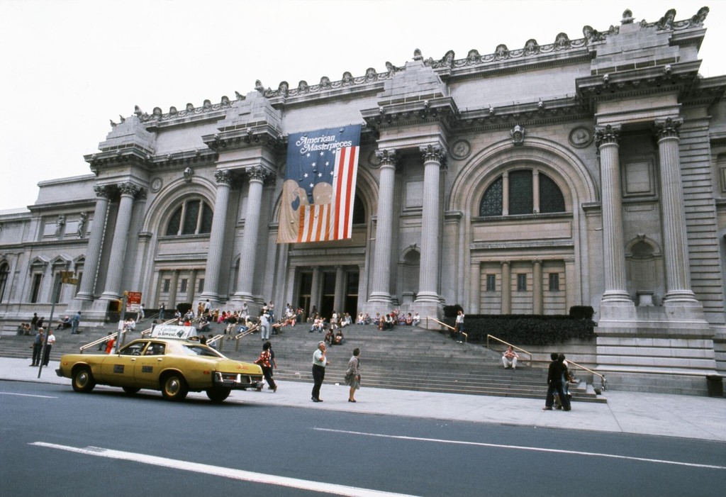 View of the exterior of the Metropolitan Museum of Art (The Met)