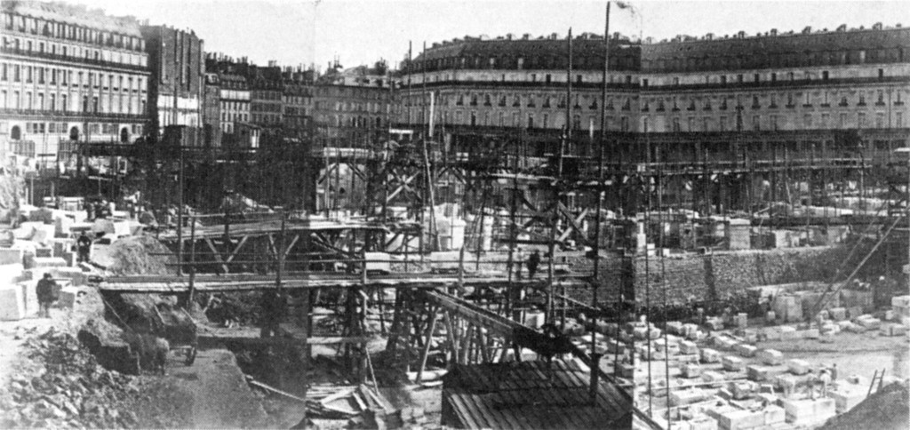 Palais Garnier foundation work 20 May 1862