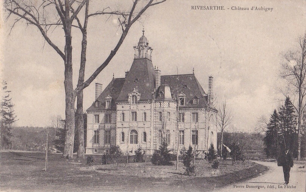 Riversarthe. Château d'Aubigny
