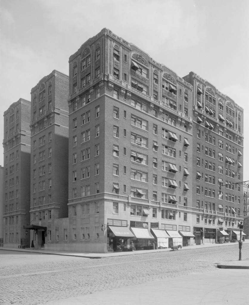 Amsterdam Avenue, West 119th-120th Streets, east side. General exterior