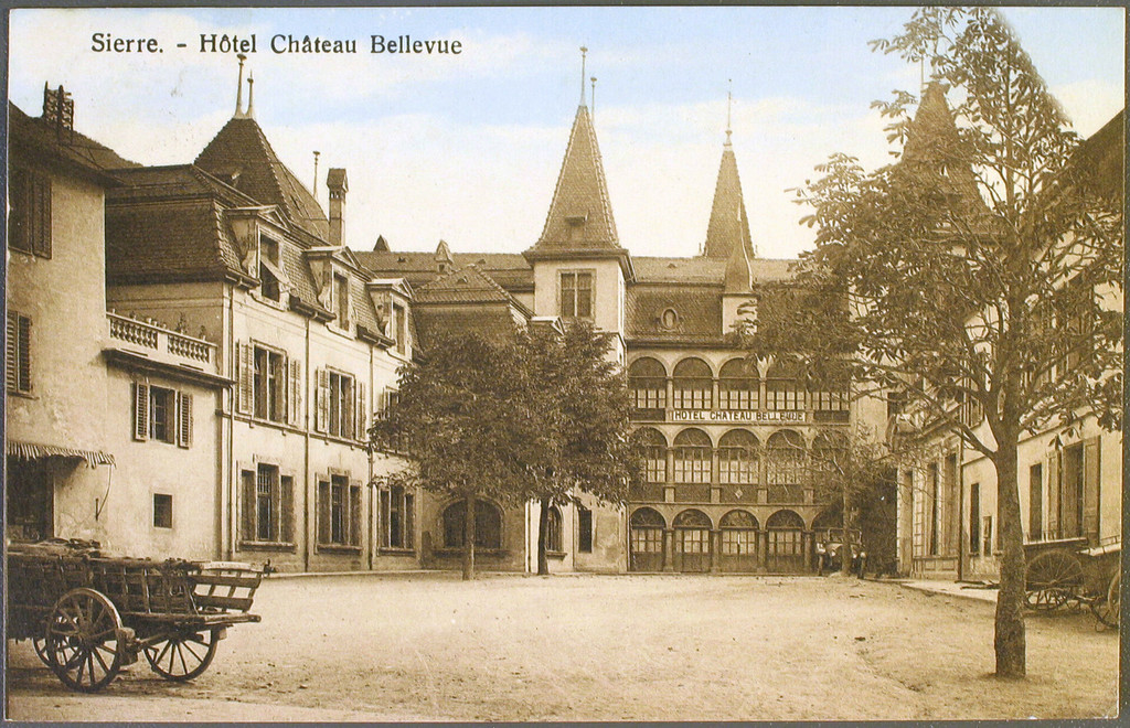Sierre. Hôtel Château Bellevue