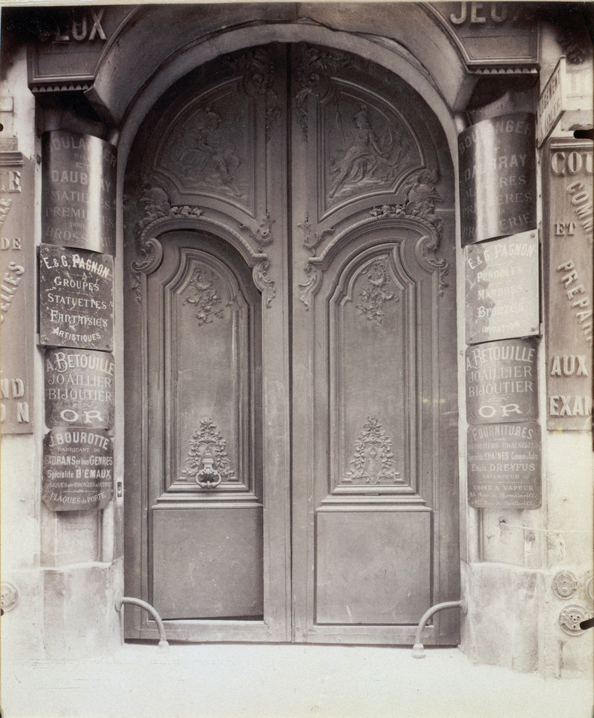 Porte, hôtel d'Epernon, 110 rue Vieille-du-Temple