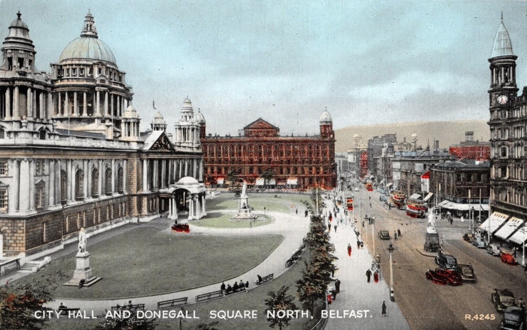 Belfast. City Hall and Donegall Square North