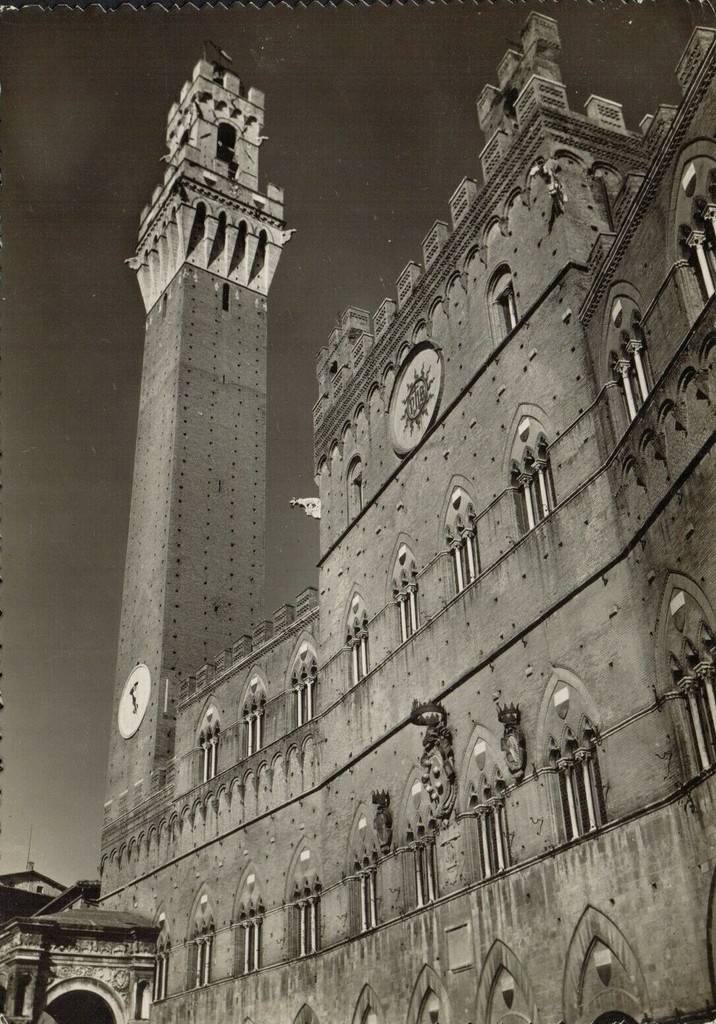 Siena, Dettaglio del Palazzo Pubblico
