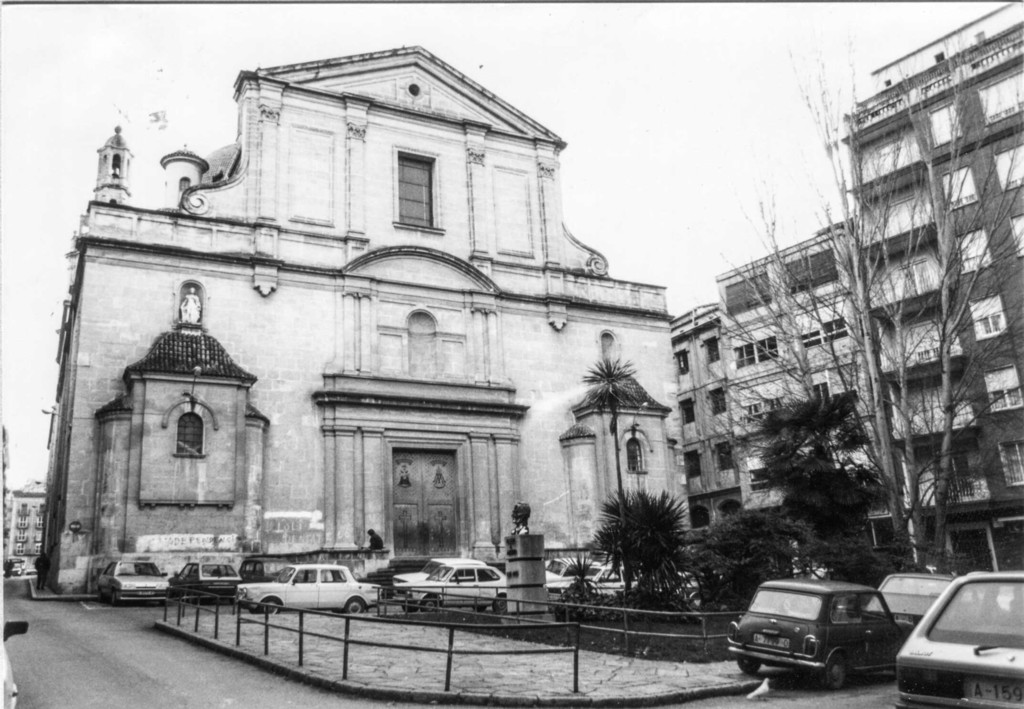 Iglesia de Santa María en los 80