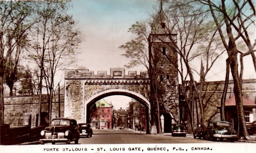 Quebec City. St. Louis Gate
