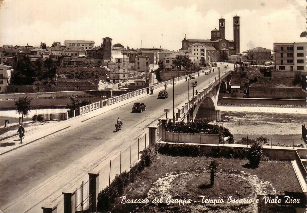Bassano del Grappa, Ponte della Vittoria e Viale Diaz