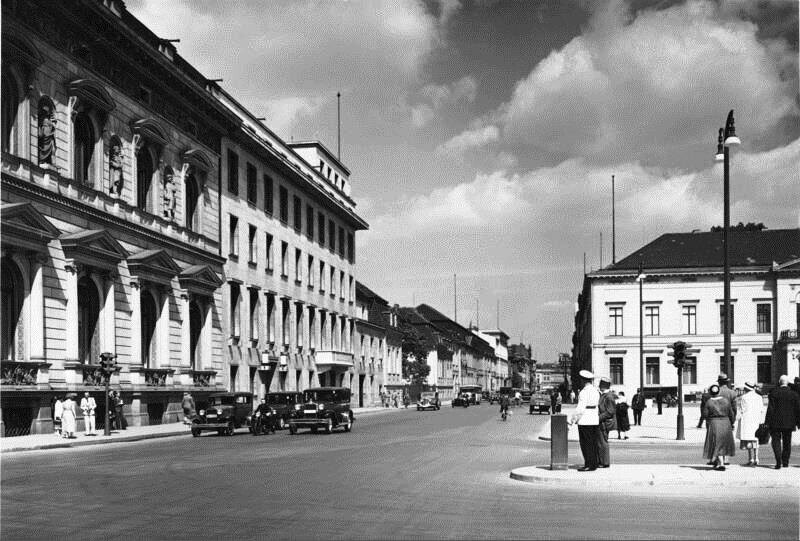 Reichskanzlei. Wilhelmstraße. Reichsministerium für Volksaufklärung und Propaganda