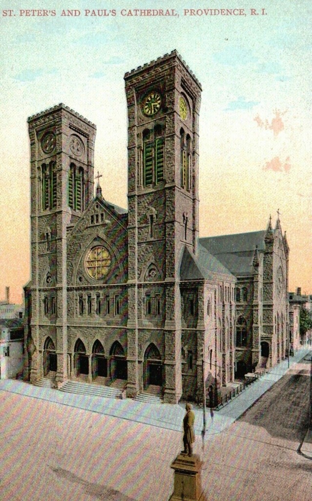 Providence. Cathedral of St. Peter and St. Paul. Thomas A. Doyle Monument