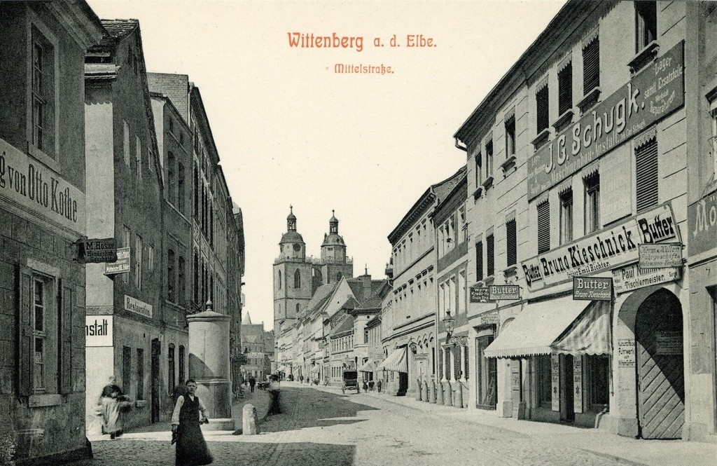 Wittenberg. Mittelstraße