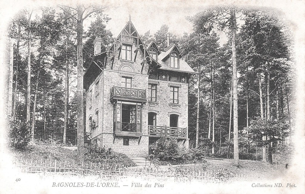 Bagnoles-de-l'Orne. Villa des Pins
