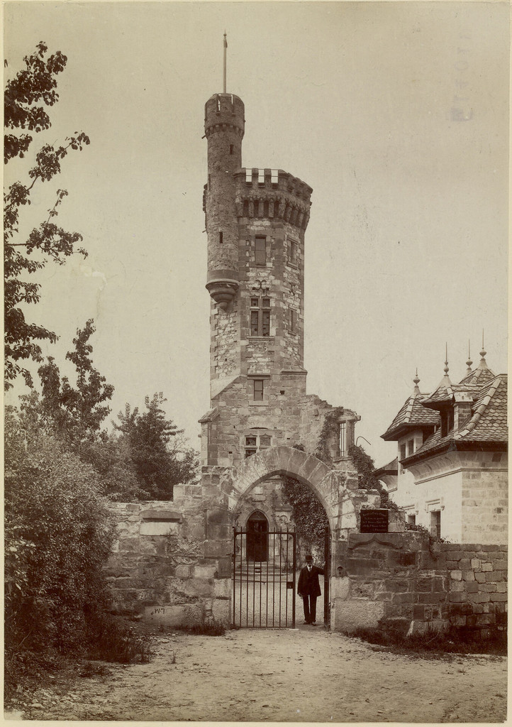 La tour de Champel et la villa Moriaud